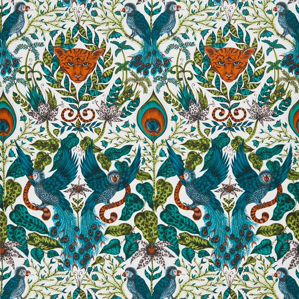 Amazon Wallpaper W0098 02 by Emma J Shipley in Jungle Multi